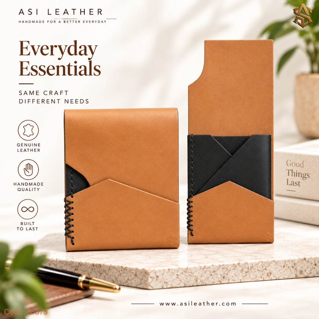 Genuine Leather Smart Wallet S:879