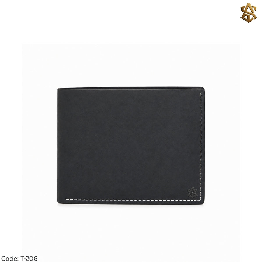 Soft Premium Genuine Leather Bi-Fold Wallet T:206