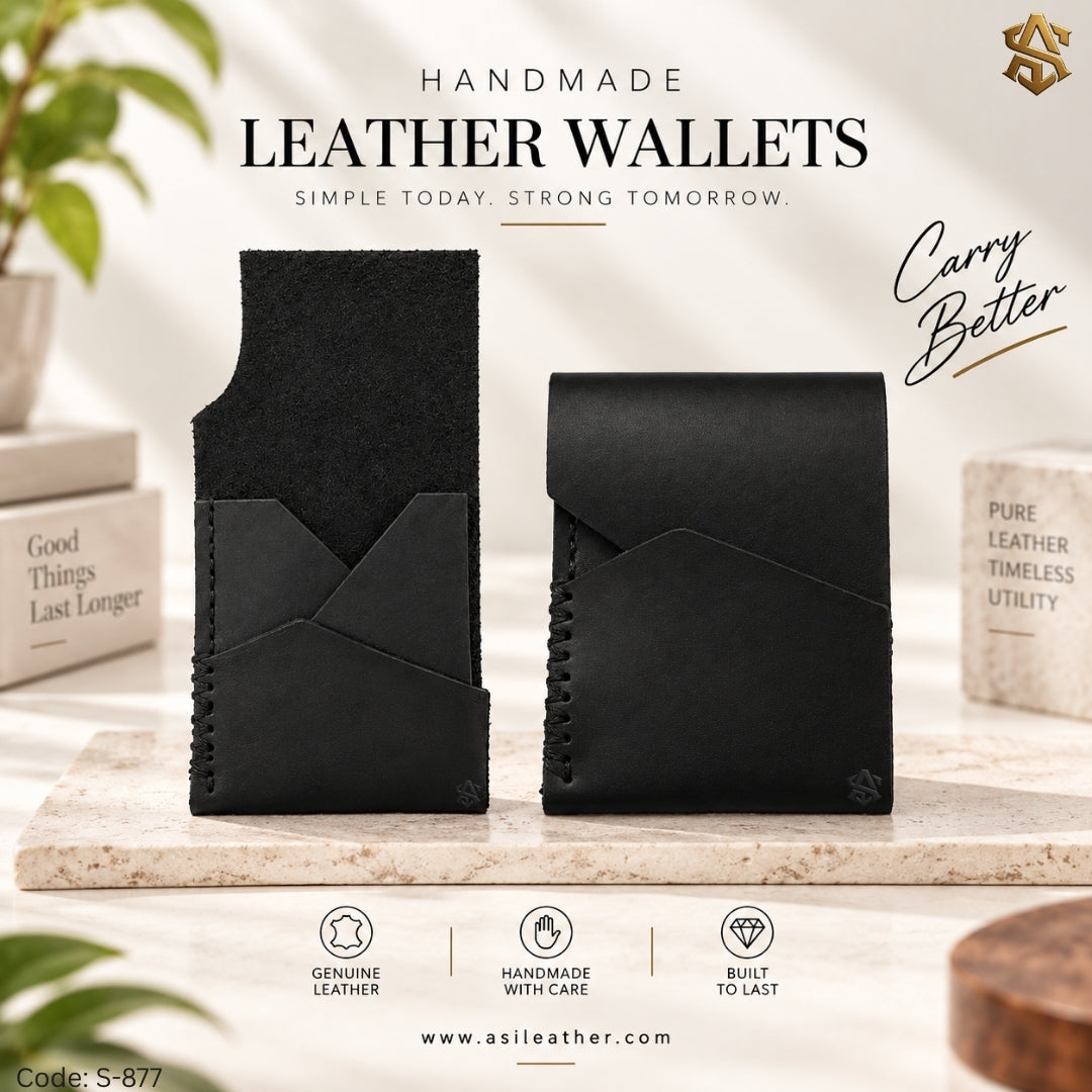Genuine Leather Smart Wallet S:877