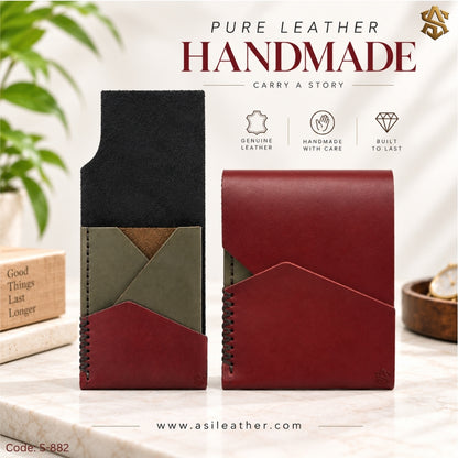 Genuine Leather Smart Wallet S:882