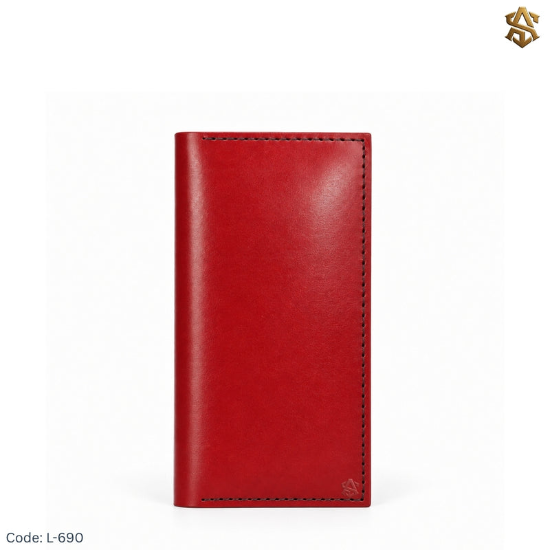 Genuine Leather Long Wallet L:690