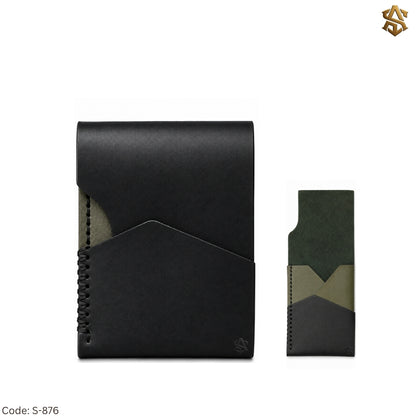 Genuine Leather Smart Wallet S:876