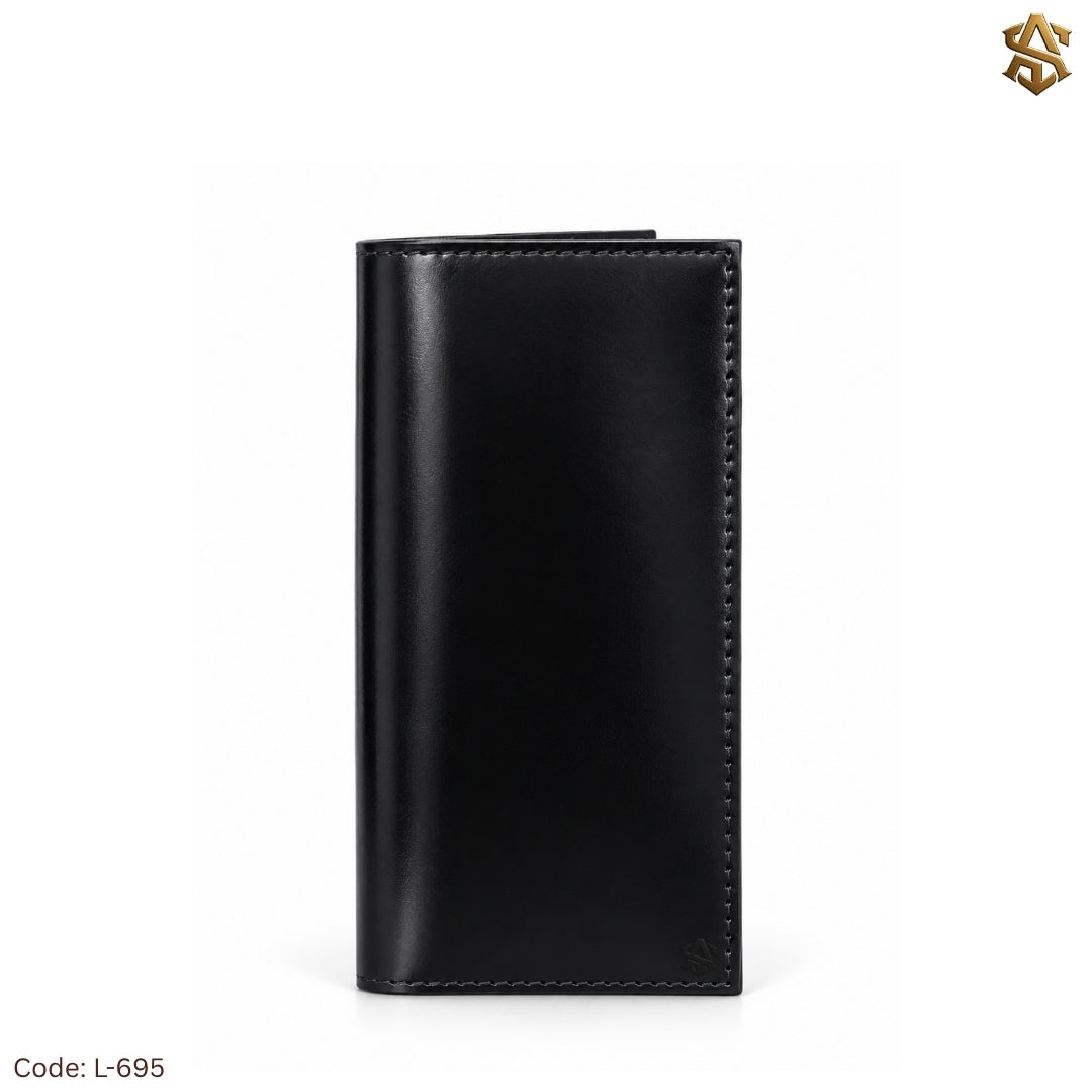 Genuine Leather Long Wallet L:695