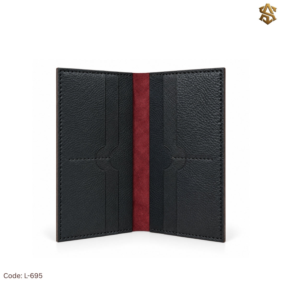 Genuine Leather Long Wallet L:695