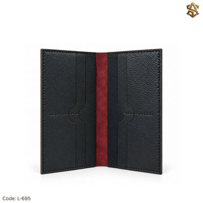 Genuine Leather Long Wallet L:695