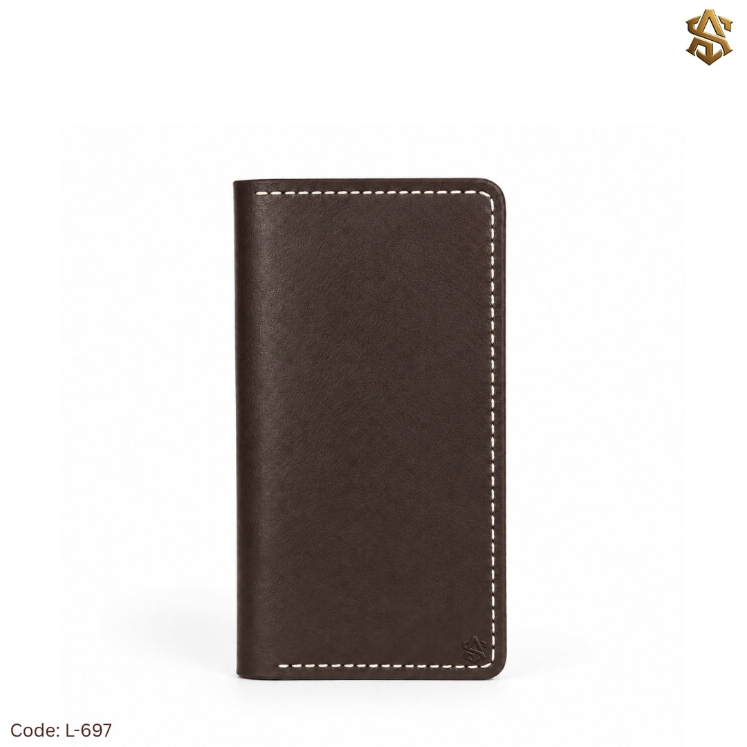 Genuine Leather Long Wallet L:697