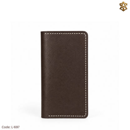 Genuine Leather Long Wallet L:697