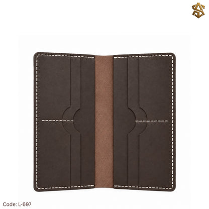 Genuine Leather Long Wallet L:697