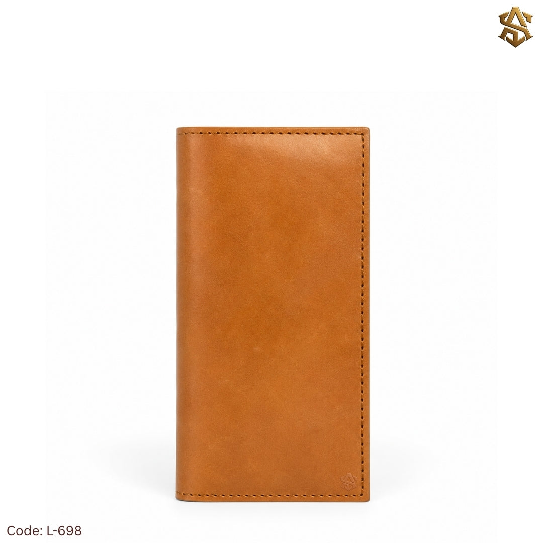 Genuine Leather Long Wallet L:698