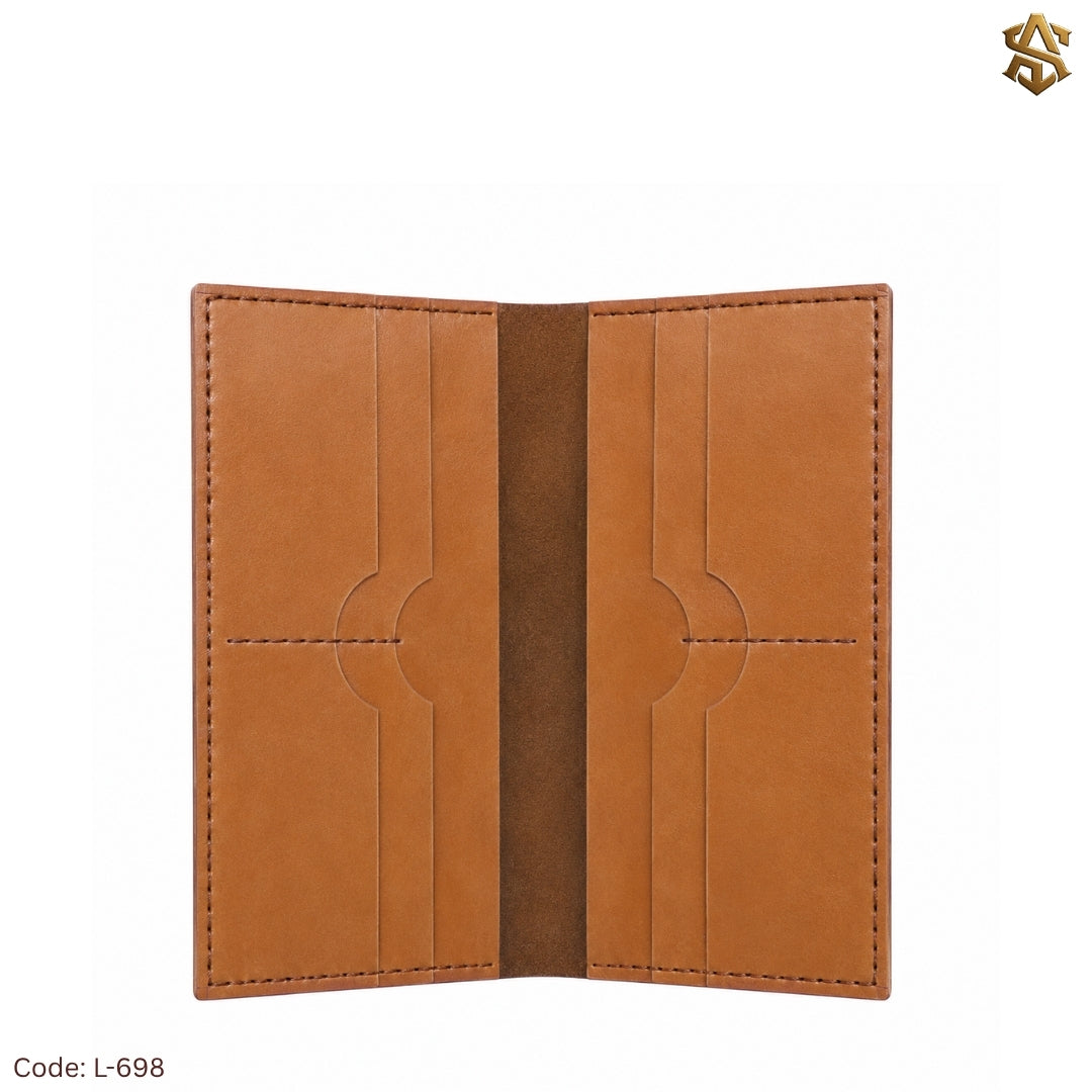 Genuine Leather Long Wallet L:698