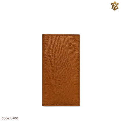 Snake Textured Genuine Leather Long Wallet L:700