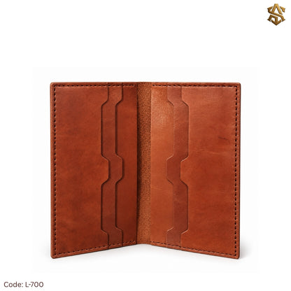 Snake Textured Genuine Leather Long Wallet L:700