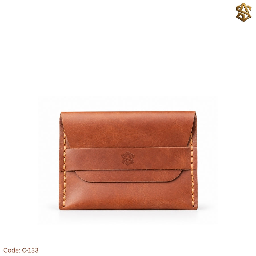Genuine Leather Cardholder Wallet C:133