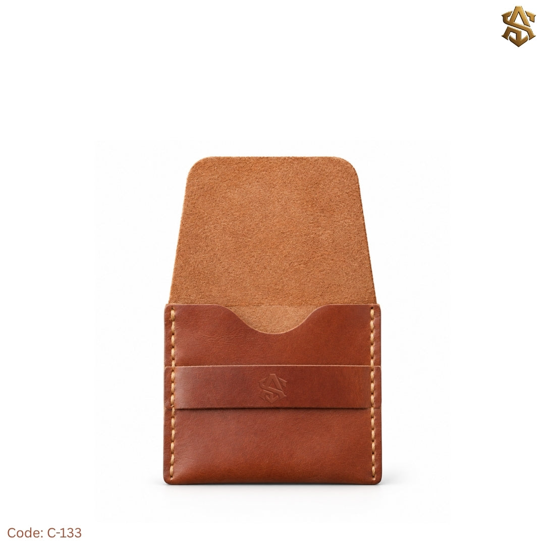 Genuine Leather Cardholder Wallet C:133