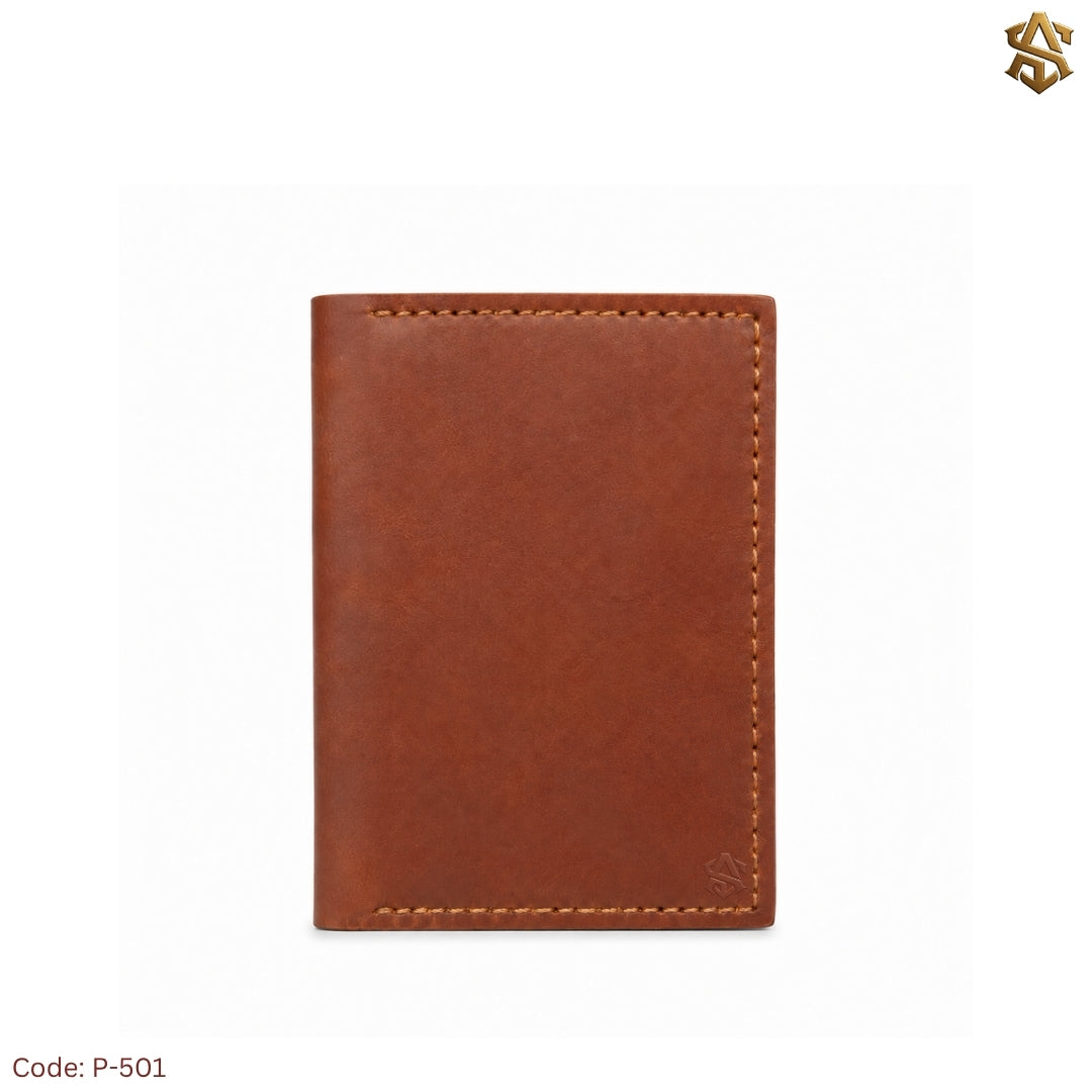Crazzy Hourse Pullup Genuine Leather passport Wallet P:501