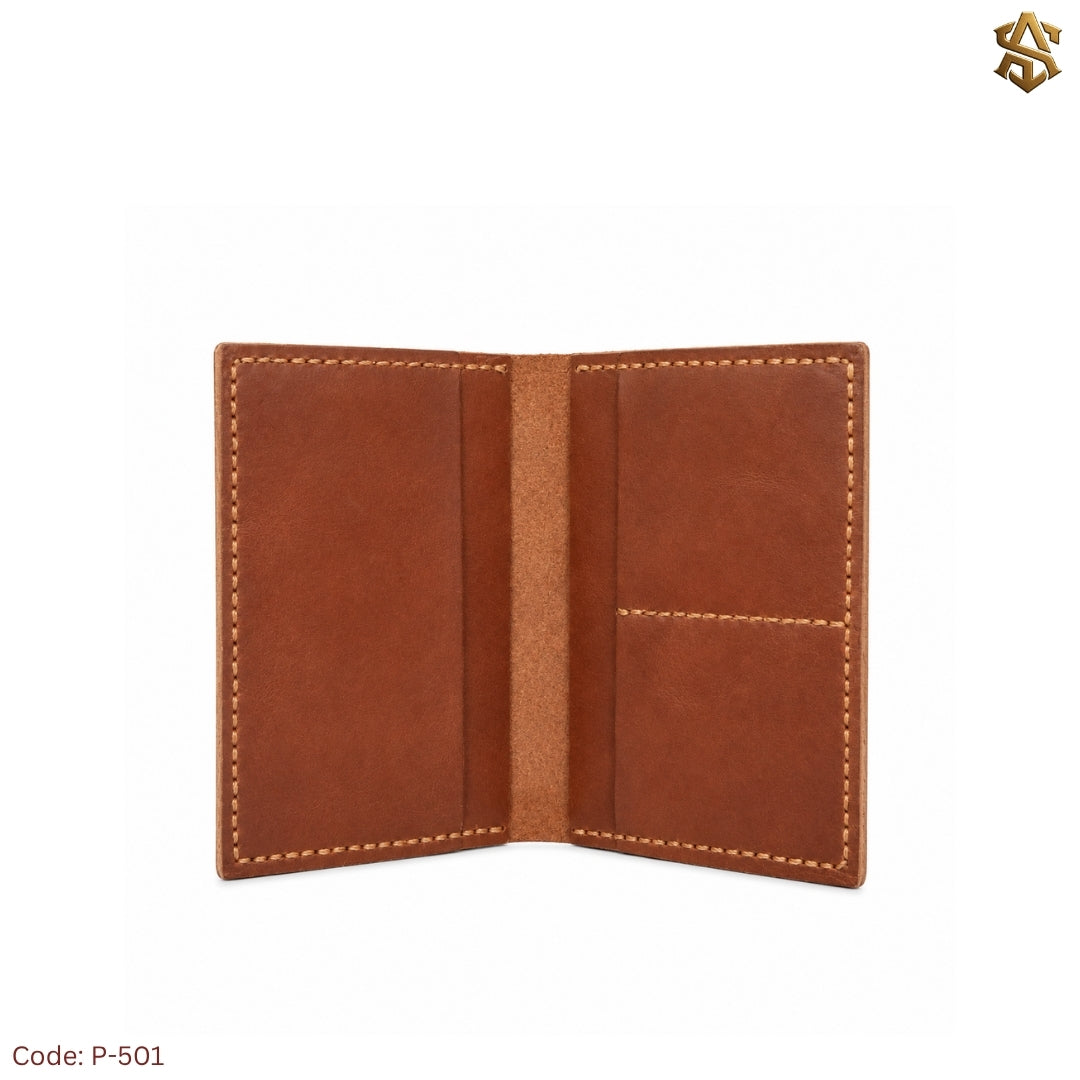 Crazzy Hourse Pullup Genuine Leather passport Wallet P:501