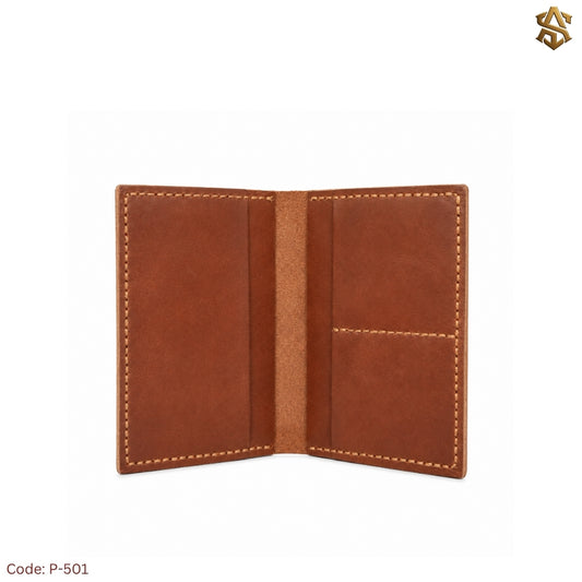 Crazzy Hourse Pullup Genuine Leather passport Wallet P:501