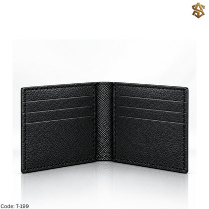 Python Textured Genuine Leather Bi-Fold Wallet T:199